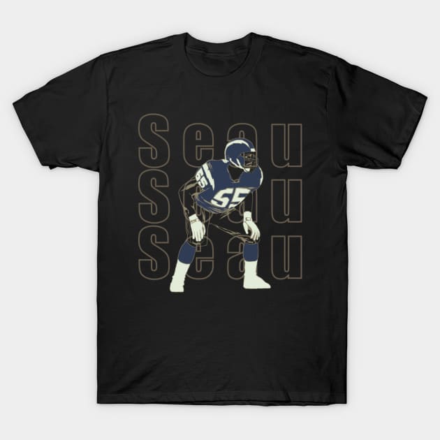 Junior seau T-Shirt by Visualoctane 